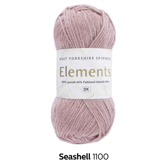 WYS Elements DK | 50g balls | 10 Light and Breezy Shades | Seashell