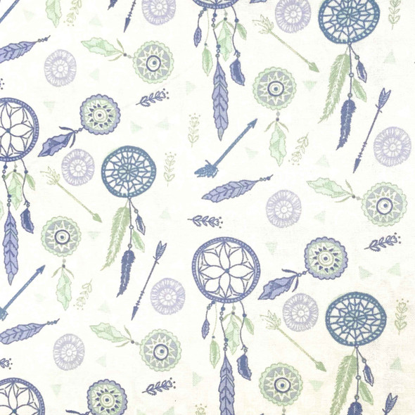Fabric Freedom | Quilting Patch Olive | Dream a Little Dream | Pale Mint Dream Catchers