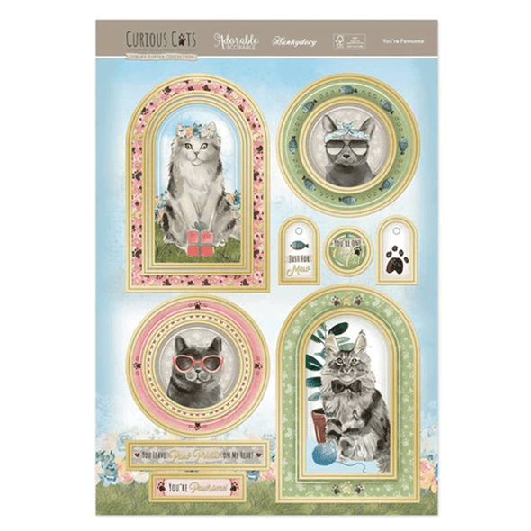 Hunkydory | You're Pawsome Luxury Topper Set | Card Making