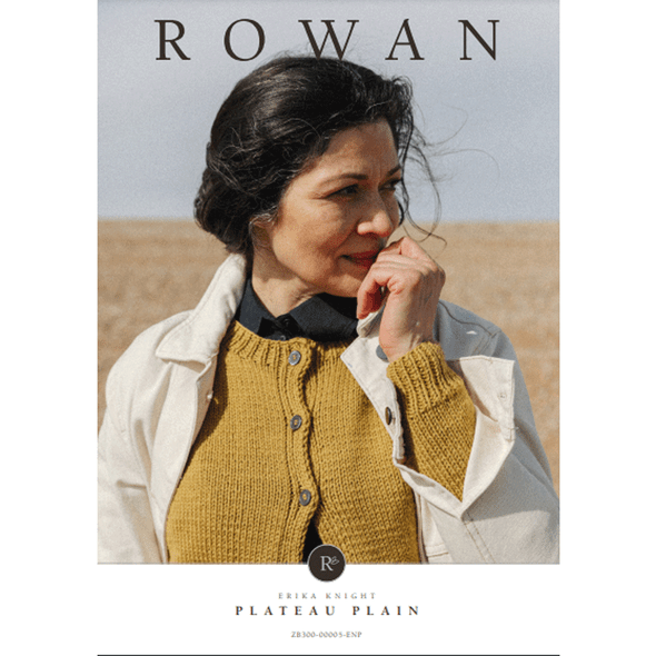 Rowan Women's Plateau Plain Cardigan Knitting Pattern using Pebble Island | Digital Download (ZB300-00005) (rowa-patt-ZB300-00005dd) - Main Image