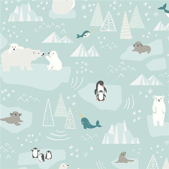 Nice Ice Baby | Riley Blake | EQS Fabrics | C11600 Mint