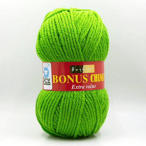 Sirdar Hayfield Bonus Chunky Knitting Yarn | 699 Lemongrass