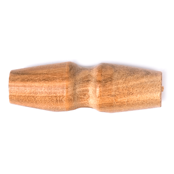 Traditional Wooden Toggles with hole | 35 mm | ABC Buttons 