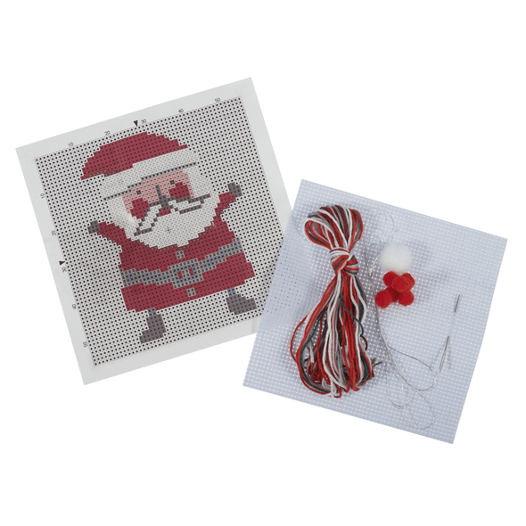 Santa | Counted Cross Stitch Kit | Trimits