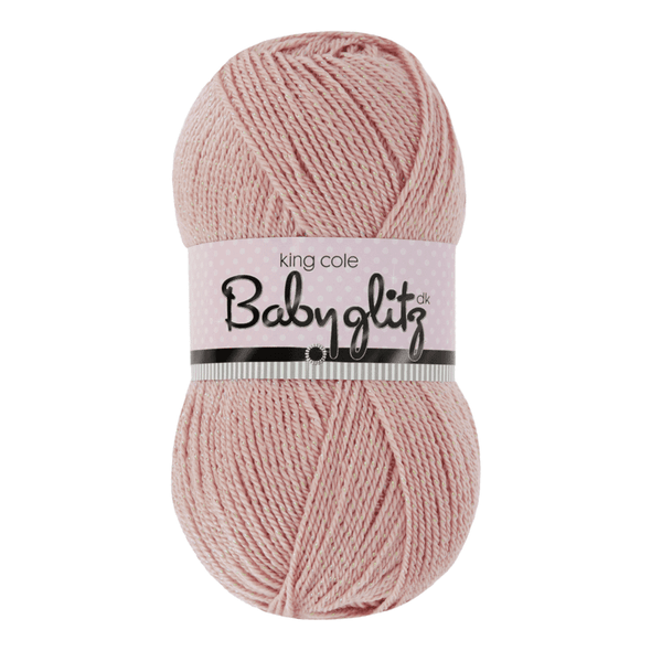 King Cole Baby Glitz DK Knitting & Crochet Yarn, 100g Balls | Various Shades