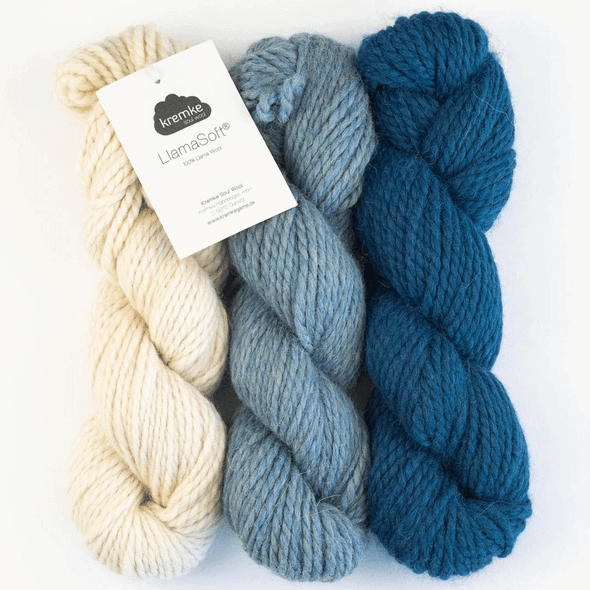 Llama Soft Chunky Yarn | 100g Hank | Kremke Soul Wool 