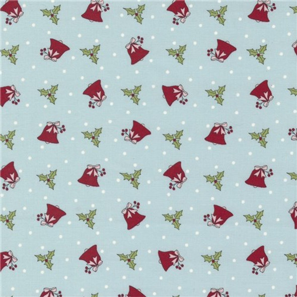 I Believe in Angels | Bunny Hill Designs | Moda Fabrics | 3002-15 | Holly Bells, Frosty Morning