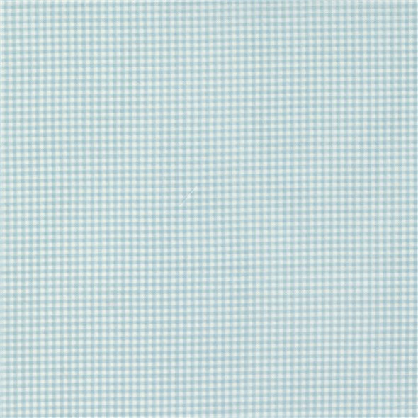 I Believe in Angels | Bunny Hill Designs | Moda Fabrics | 3006-16 | Tiny Gingham Check, Frosty Morning
