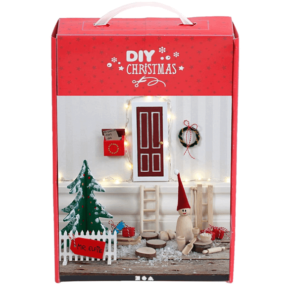 DIY Christmas | Elf Door Kit - Packaging