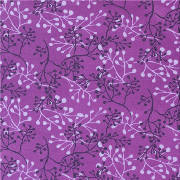 Pansys Posies | Robin Pickens | Moda Fabrics | 48724-24 | Spring Bunch, Plum