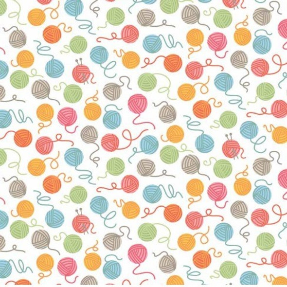 Cat's Meow | Shawn Wallace | Riley Blake Designs | C11633 Multi | Have a Ball, Multi