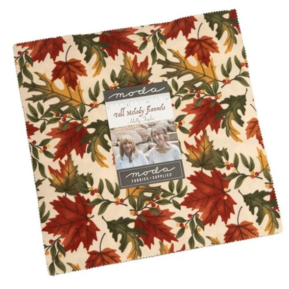 Fall Melody Flannel | Holly Taylor | Moda Fabrics | LC6900F | Layer Cake