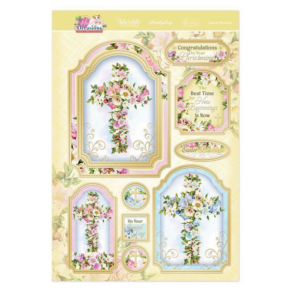 Special Blessings | Luxury Topper Set | Heartfelt Occasions | Hunkydory | Toppers