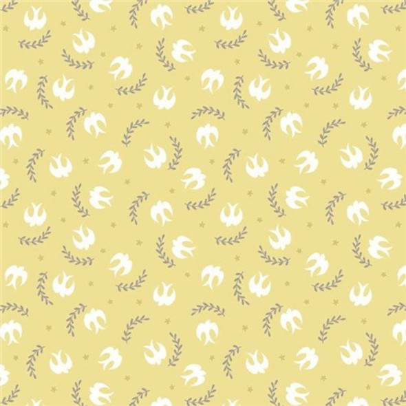 Spring Hare... Reloved | Lewis and Irene | A726.2 | Swallows on Yellow