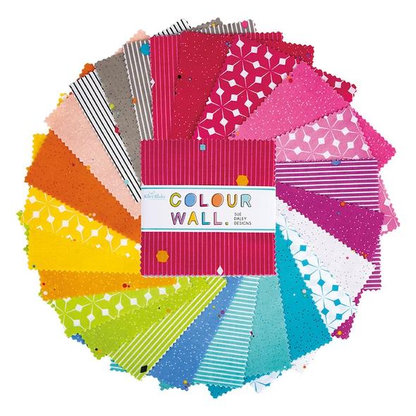 Colour Wall | Sue Daley | Riley Blake Designs | 5" Stacker