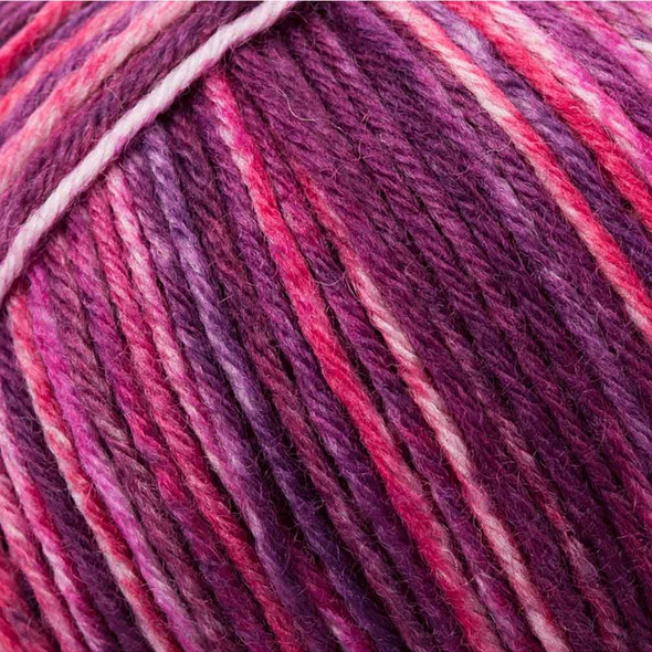 Regia Color 6 Ply Sock Knitting Yarn in 150g Balls | 04911 Aquarius Collection - Burgundy