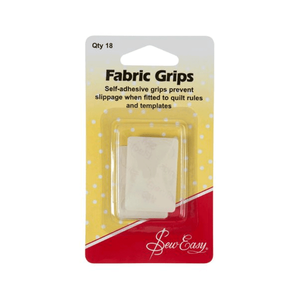 Fabric Grips, Self-Adhesive Non-Slip 10mm Dots | 18pcs | Sew Easy