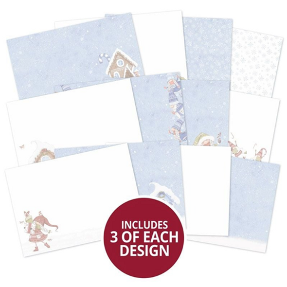 Luxury Card Inserts | Gnome for Christmas | Hunkydory