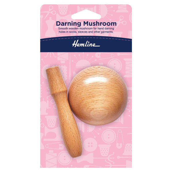 Wooden Darning Mushroom | Hemline