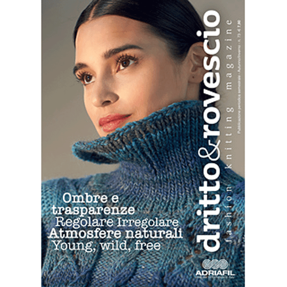 Adriafil Dritto and Rovescio | Fashion Knitting Magazine No.75 - Autumn / Winter 2023