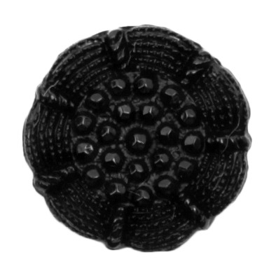Buttons | Black decor button | 13mm