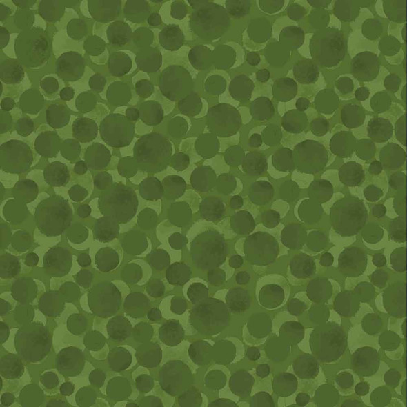 Bumbleberries | BB022 New Forest Green | 100% Cotton | Lewis & Irene