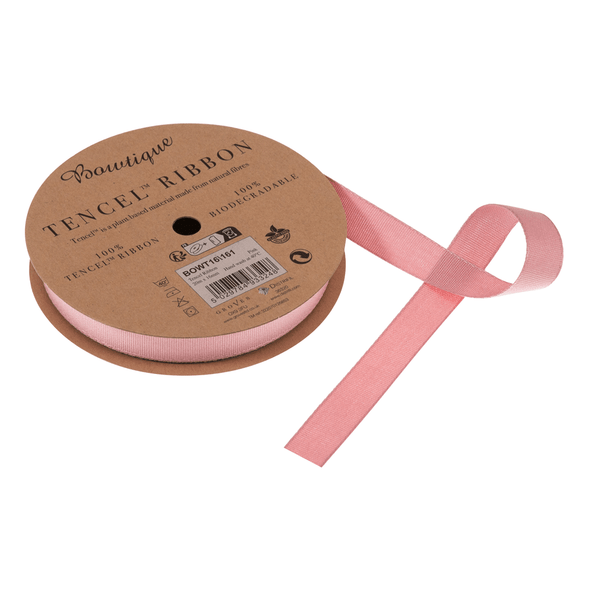 Boutique | TENCEL™ Biodegradable | 20m x 16mm | Pink - 2nd Image