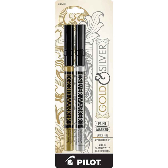 Paint Marker Gold & Silver Permanent Marker