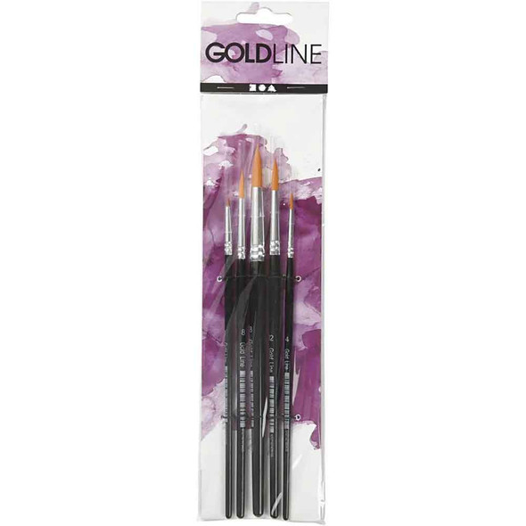 Gold Line Paintbrush Pack