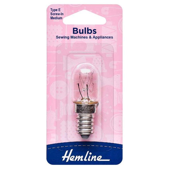 Hemline Bulb - Sewing Machines and App. Type E