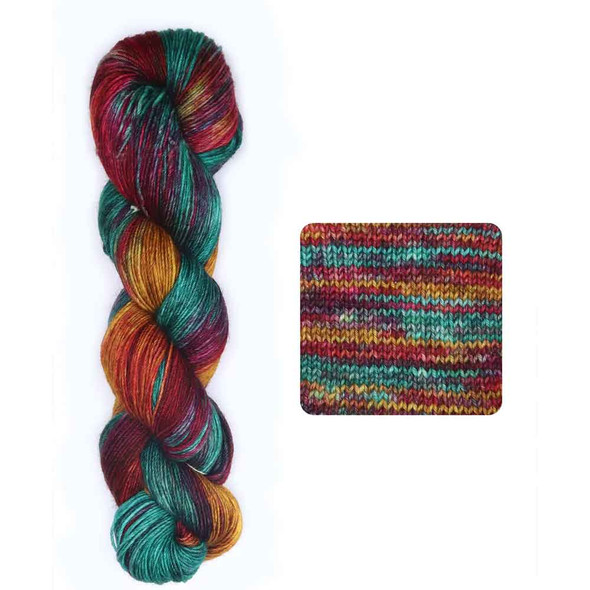 KnitPro Symphonie Terra 4 Ply / Fin gering Hand Dyed Yarn | 100g Hanks - Party Lights