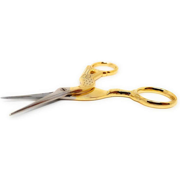 Precision Cut Stork Style Embroidery Scissors