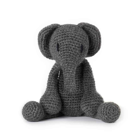 Bridget The Elephant | Toft | Edwards Menagerie Crochet Kit - Main Image
