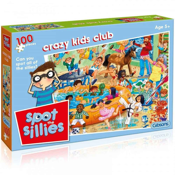 Crazy Kids Club 100 Piece Puzzle | Gibsons