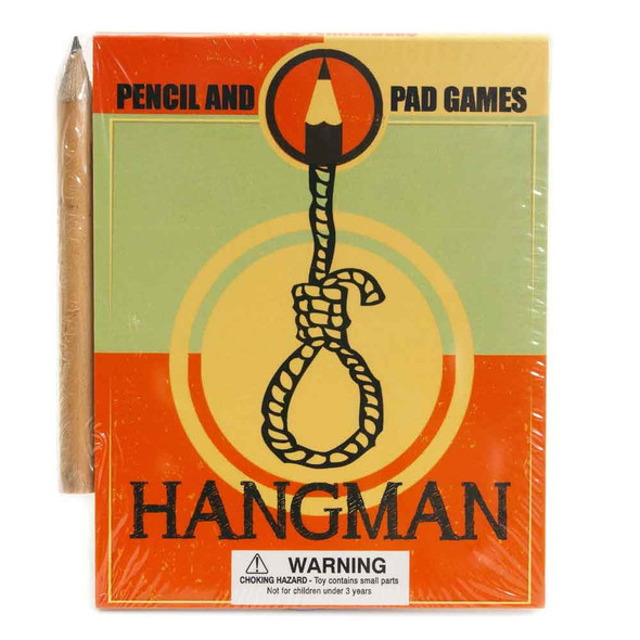 Pencil and Pad Games - Hangman