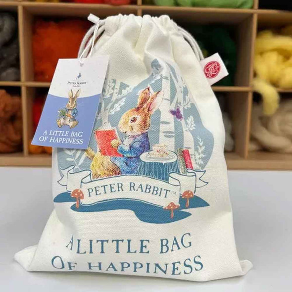 'Little Bag of Happiness', Peter Rabbit Drawstring Bag