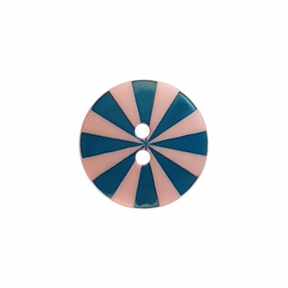 Kaffe Fassett Radiate Buttons | Pink / Blue | 15 mm (261398)