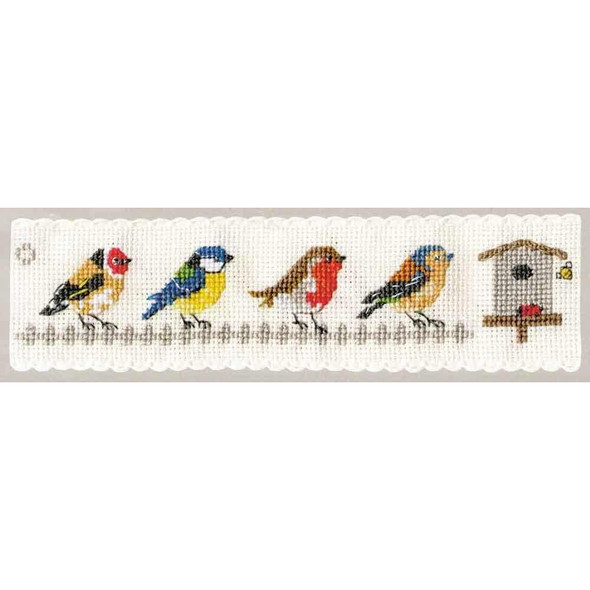 Textile Heritage | Cross Stitch Kits | Bookmarks | Garden Birds