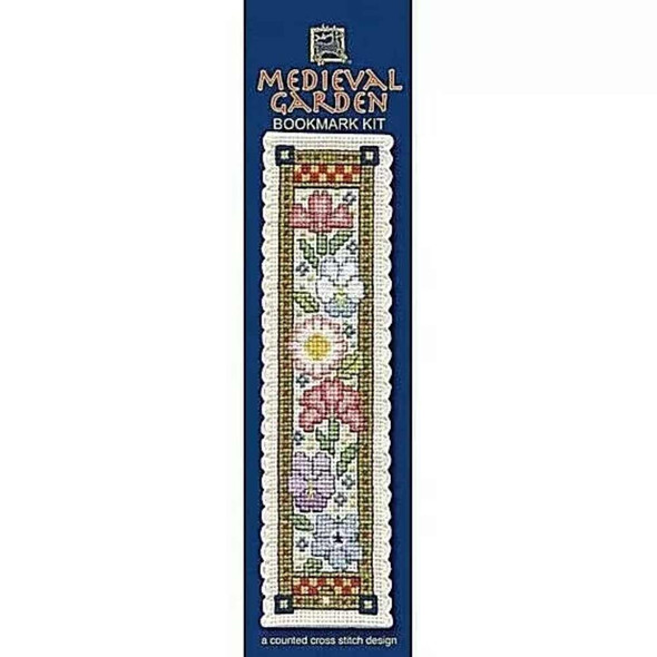 Textile Heritage | Cross Stitch Kits | Bookmarks | Medieval Garden (BKMG)