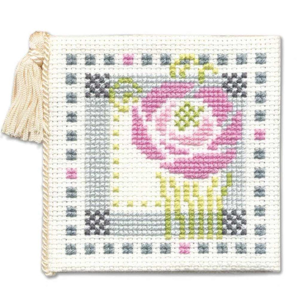 Textile Heritage | Cross Stitch Kits | Needle Cases | Macintosh Rose