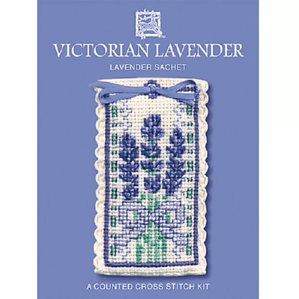 Textile Heritage | Cross Stitch Kits | Lavender Sachets | Victorian Lavender