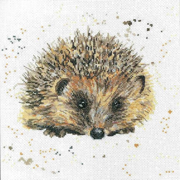 Harley The Hedgehog Complete Cross Stitch Kit