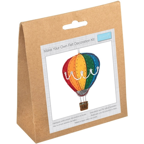 Hot Air Balloon | Make Your Own Felt Decoration Kit | Trimits