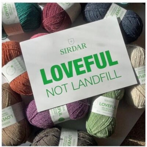 Sirdar Loveful 100% RECYCLED TWEED BLEND DK | Various Colours
