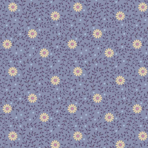 Tilda's Sanctuary | Pitch Blue Daisydream | 100573 | Tilda Fabric