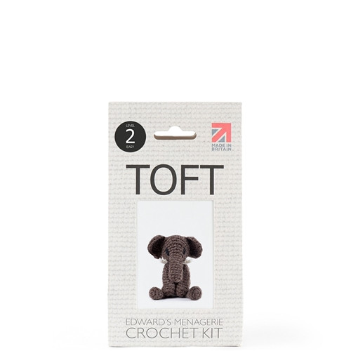 Mini Albus the Elephant | Toft | Edwards Menagerie Crochet Kit