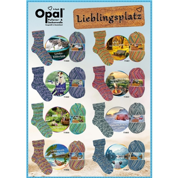Opal Lieblingsplatz (Favourite Place) 4ply Sock Yarn (10014414C)