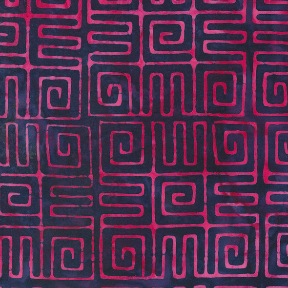 Berrylicious Batiks  | Raspberry Spiral | 4368-30 | Moda