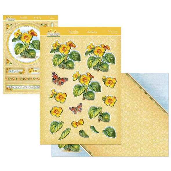 Perfect Primrose from the In Full Bloom, Deo-Large Decoupage Range by Hunkydory 
