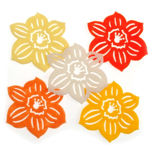 Motif | Daffodils | Felt